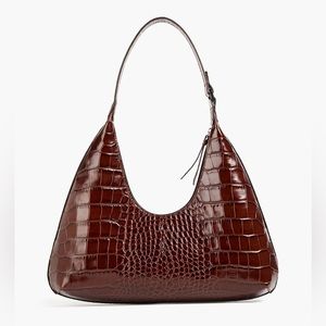 BY FAR Amber Zipped Shoulder Bag